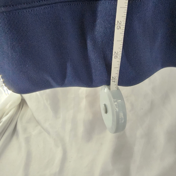 Tommy Hilfiger Navy Blue Zip Up Track Jacket Y2K Plus - Picture 8 of 10